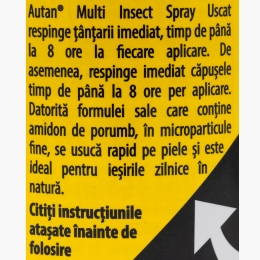 Spray repelent împotriva insectelor Multi Insect 100ml