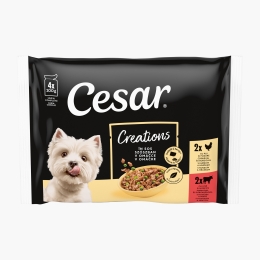 Hrană umedă pentru câini adulți, 4x100g, selecții de carne în sos 