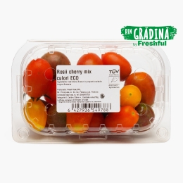 Roșii cherry mix culori eco România (Nasul Roșu) 250g