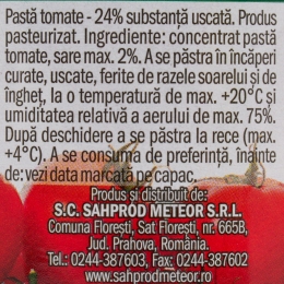 Pastă de tomate 24% 310g