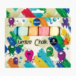 Cretă colorată Jumbo Centrum, 6 buc