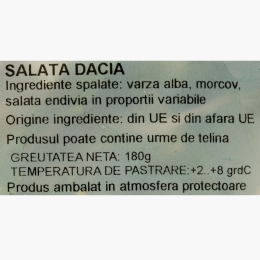 Salată Dacia 180g
