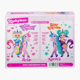 Set de joacă cu păpușă Aurora Star Unicorn KookyLoos