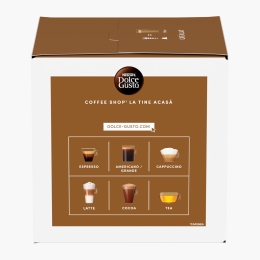 Café au lait 16 băuturi 160g, capsule cafea 