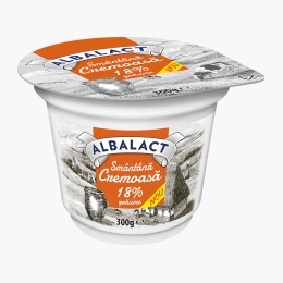 Smântână 18% grăsime, 300g