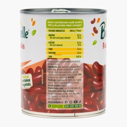 Fasole roșie boabe 800g
