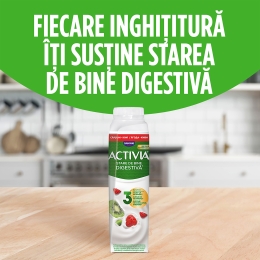 Iaurt de băut cu căpșuni și kiwi 320g