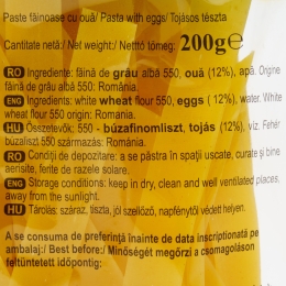 Tăieței extra lați cu ouă 200g