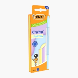 Set 3 pixuri Cristal Pastel, cerneală albastră