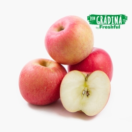 Mere roșii eco Fujion, Bioferma Niculești 500g