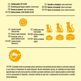 Hrană uscată pentru pisici adulte, 1.5kg, cu somon și legume 