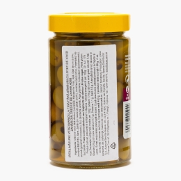 Măsline verzi Manzalla Fina fără sâmburi, cu oțet de vin și zahăr din trestie de zahăr 400g