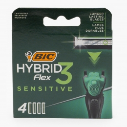Rezerve aparat de ras Hybrid Flex 3 lame Sensitive, 4 buc