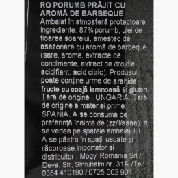 Porumb prăjit Mexicorn cu barbeque 55g