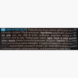 Snack carne de porc uscată 40g