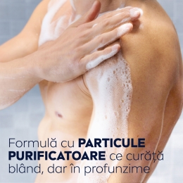 Gel de duș bărbați Pure Impact, 3 în 1, pentru corp, față și păr 0.5l