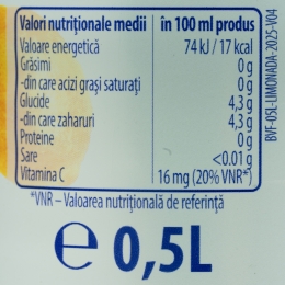 Limonadă 0.5l