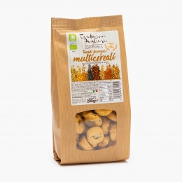 Taralli ecologici multicereale cu ulei extravirgin de măsline 200g