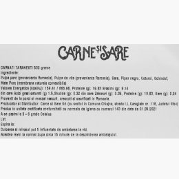 Cârnați țărănești 500g