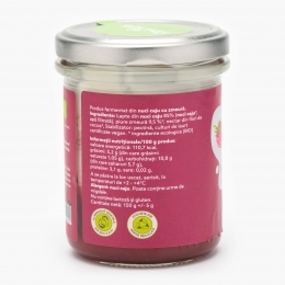 Produs fermentat eco din caju cu zmeură 150g