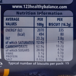 Biscuiți digestivi cu ciocolată și aromă de plăcintă 243g