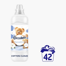 Balsam de rufe Sensitive Cotton Cloud, 42 spălări, 966ml