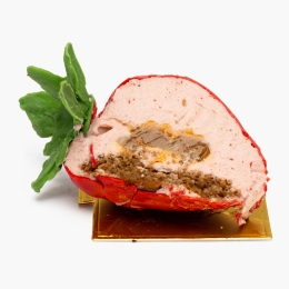 Prăjitură Căpșună 130g
