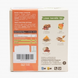 Cereale eco cu portocale, cânepă și sirop agave 5x25g