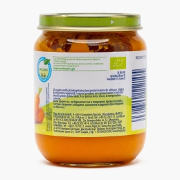 Piure eco de morcovi cu cartofi, +4 luni, 125g