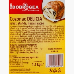 Cozonac Delicia 1.1 kg