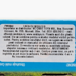 Fată cu scooter 4+ ani