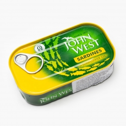 Sardine în ulei de floarea-soarelui 120g