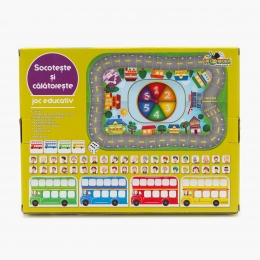 Socotește și călătorește joc educativ 4+ ani