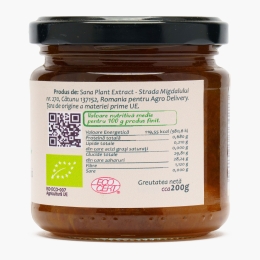 Dulceață de piersică și nectarină, fără zahăr adăugat, eco 200g