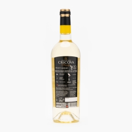 Vin alb sec Pinot Grigio, 13%, 750ml