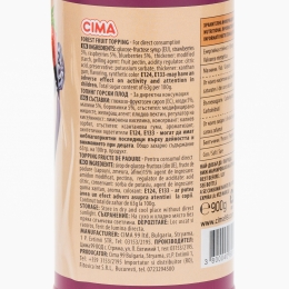 Topping fructe de pădure 900g