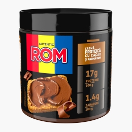 Cremă tartinabilă proteică, cu cacao și aromă de rom 230g