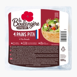 Pâini speciale Pita, 4 buc, 320g