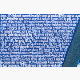 Înghețată de vanilie cu sirop de cacao 134.3g