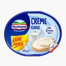 Cremă de brânză proaspătă Clasic, cutie mare 350g
