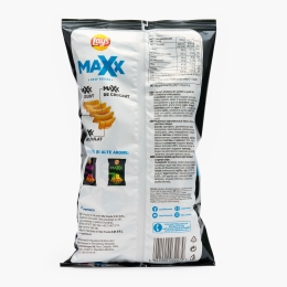 Chipsuri ondulate din cartofi cu paprika, Maxx 115g 
