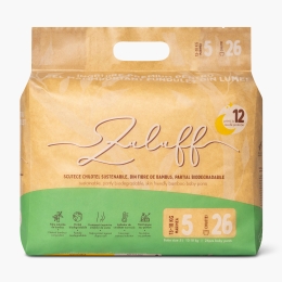 Scutece chiloțel din bambus mărimea 5, 13-18kg, 26 buc