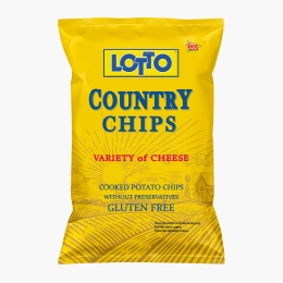 Chipsuri cu gust de brânză Country Chips 150g