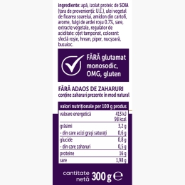 Parizer vegan cu ardei 300g