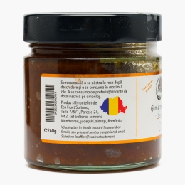 Gem de piersici fără zahăr 240g