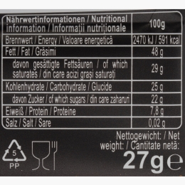 Ciocolată amăruie 75% cacao Dark Intense 27g