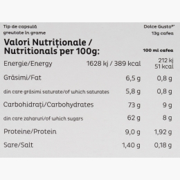 Irish Cappuccino 16 băuturi, capsule compatibile Dolce Gusto