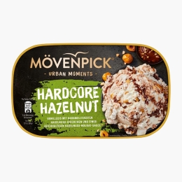 Înghețată cu vanilie Bourbon cu sos de nougat cu alune de pădure 430g