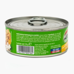 Pastă vegetală tartinabilă cu ciuperci 120g