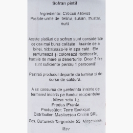 Măslinescu - Șofran pistil 1g